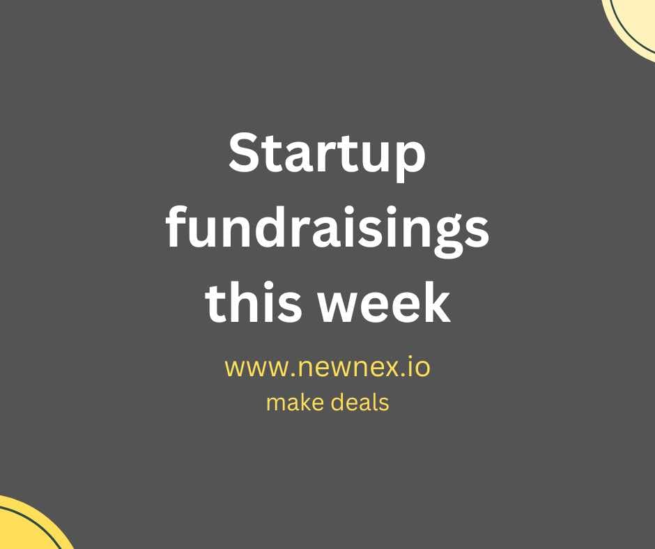 Startups funded this week (2 Jan 2023)