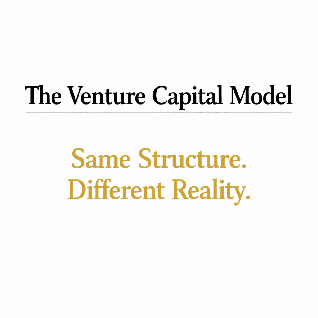 The VC Model Isn't Broken. But It's Operating Under More Extreme Conditions.