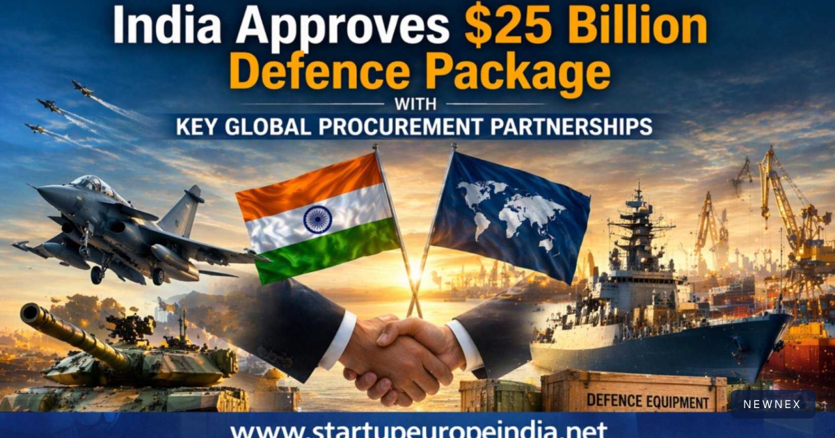 India Approves $25 Billion Defence Package with Key Global… | Newnex